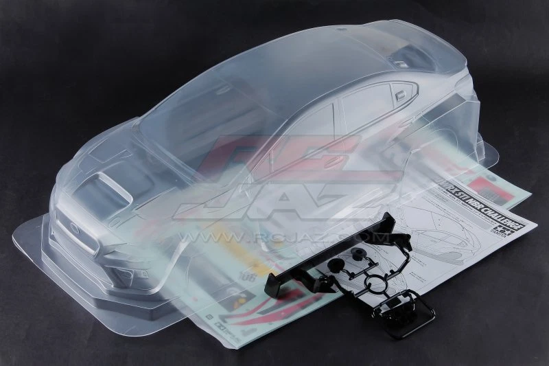Tamiya 51593 1/10 RC Car Subaru Impreza WRX STi GJ 24h NBR'16 Body Parts Set - Image 1 of 1