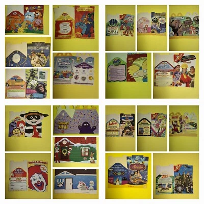 McDonalds Happy Meal Boxes 🎉🎉New🎉🎉 - image 1 of 4