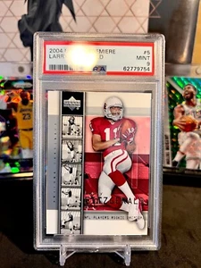 ⭐️ LARRY FITZGERALD 2004 UPPER DECK PREMIERE #5 PSA 9 MINT ROOKIE RC HOF 🔥 - Bild 1 von 2