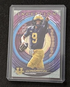 J J McCarthy - 2023 Bowman Inception #6  (PRY)  Michigan  Vikings   G420 - Picture 1 of 2