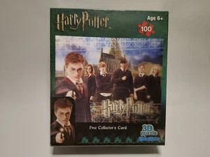 HARRY POTTER 100 TEILE 3D PUZZLE MIT SAMMLERKARTE FEAT. HAUPTFIGUREN VERSIEGELT - Bild 1 von 2