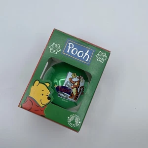 Disney’s Winnie The Pooh Tigger Ball Christmas Tree Ornament Vintage Green 90’s - Picture 1 of 8
