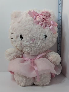 Raro peluche Sanrio Princess Ballet Fluffy Hello Kitty Rose serie 8" 2010 - Foto 1 di 4