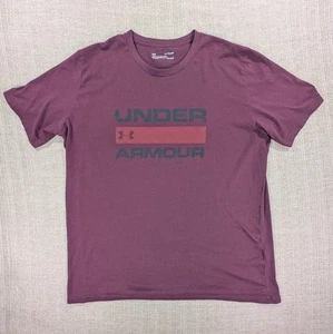 Under Armour Heat Gear Loose Charged Size XL Mens Maroon Rare - Picture 1 of 7