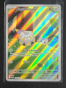 Togedemaru 104/094 (Illustration Rare) Phantasmal Flames Near Mint - Picture 1 of 1