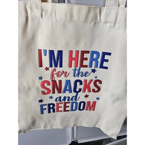 I'm Here for the Snacks Tasche Neu ohne Etikett - Bild 1 von 3