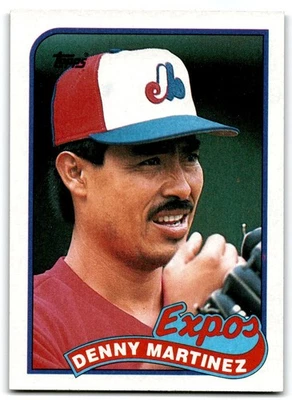 1989 Topps Denny Martinez Montreal Expos #313 - Image 1 of 2