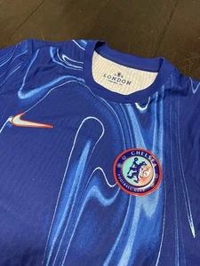 NWT Nike Chelsea FC 2024/25 Match Home Soccer Jersey Kit Size Medium FN8760-496 - Picture 1 of 8