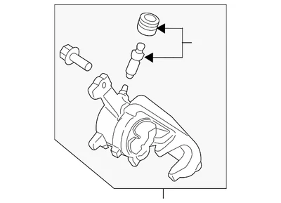 Ford F-150 2015-2018 original - pinza JL3Z-2553-A Foto 1 de 2