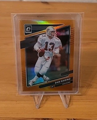 Donruss Optic #63 2021 Dan Marino Orange Prizm #'d/199 Color Match Dolphins Foto 1 de 2