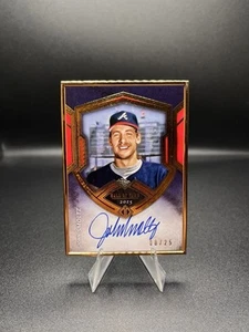 2020 Topps Transcendent John Smoltz Gold Framed Auto /25 Atlanta Braves - Picture 1 of 2