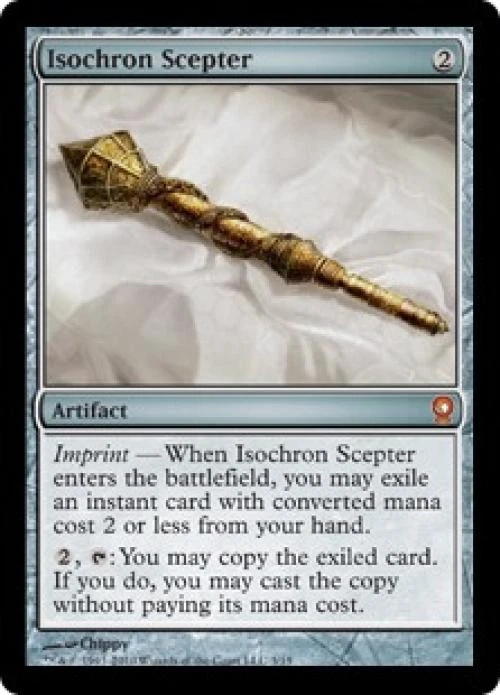 MTG English Isochron Scepter NM Foil From the Vault: Relics - Image 1 of 1