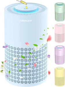 Air Purifier for Bedroom with HEPA 3-in-1 Filter, Pet Air Purifier for Home Cat - Picture 1 of 12