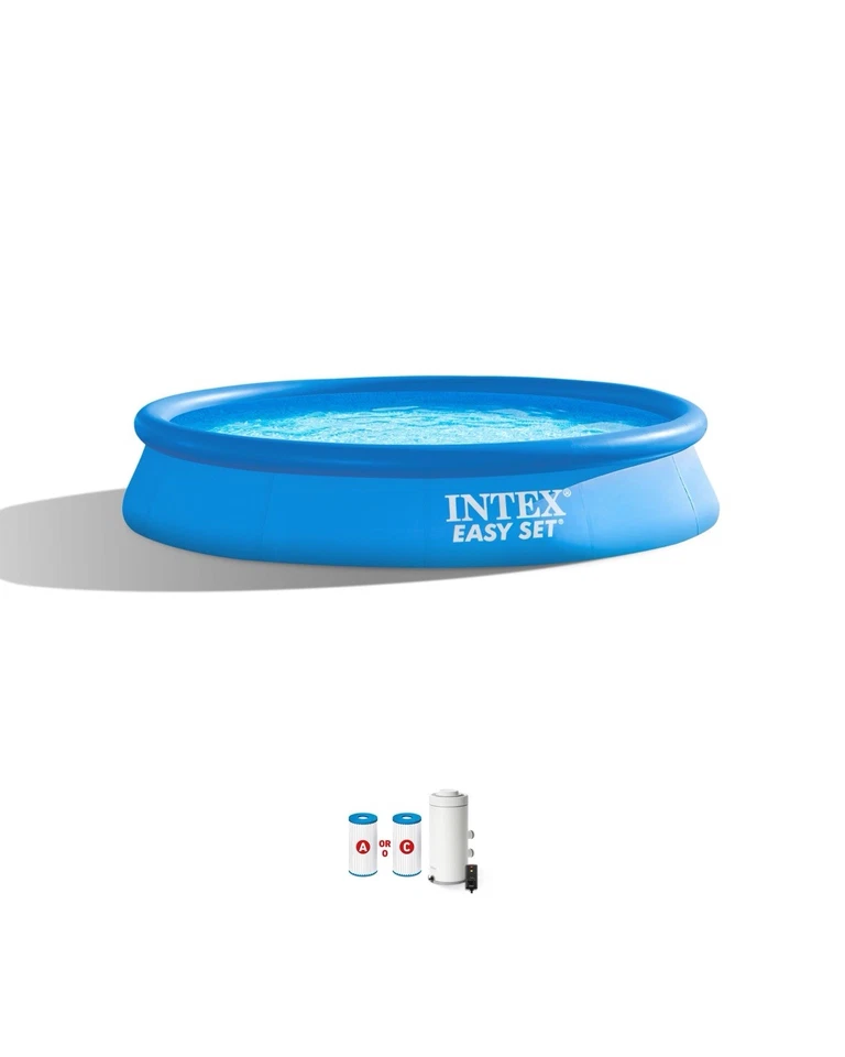 Juego de piscina inflable Intex 28131EH Easy Set - 12 pies × 30 pulgadas Foto 1 de 1