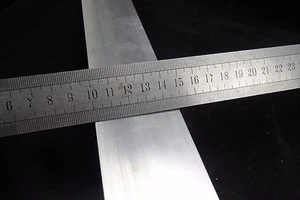 ALUMINIUM SOLID SQUARE BAR 50 MM X 300 MM LONG 6060 GRADE T5 - Picture 1 of 3