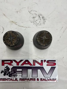 2007 Polaris Sportsman x2 500 EFI Rear Wheel Dust Covers - Picture 1 of 4