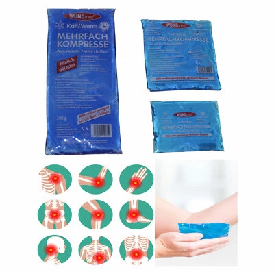 VERTRIEB ALL-AROUND24® 3 St Kalt-Warm Kompressen wiederverwendbar Mikrowellen Coolpack Gelpack Kühlakku