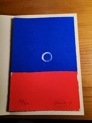 Otto Piene handsigniert "Apparition 2004" Siebdruck - Bild 1 von 4