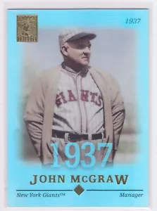2004 Topps Tribute Hall of Fame - John McGraw #62 - Picture 1 of 1