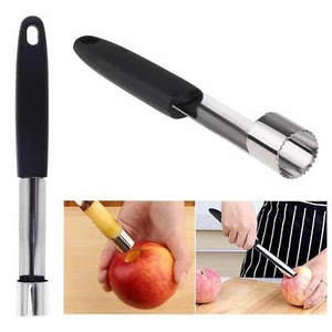 Stainless Steel Core Seed Remover Fruit Apple Pear Corer Easy Twist K Deco B9J7 - Picture 1 of 12