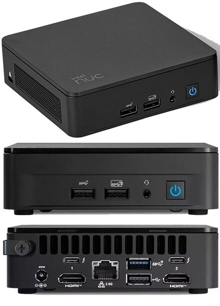 Intel NUC13ANKi3 (Intel Core i3-1315U bis zu 4,50GHz, 2x HMDI, 2x Thunderbolt 4 - Bild 1 von 1