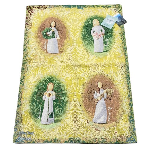 Willow Tree by Susan Lordi Four Seasons Angels Tapestry Wall Hanging | eBay