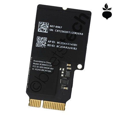 TARJETA INALÁMBRICA AIRPORT WIFI/BLUETOOTH - iMac 21.5 A1418,27" A1419 2012, principios de 2013 Foto 1 de 2