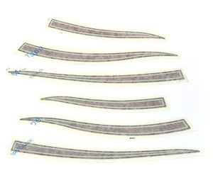 Front and Rear Fender Decals - 1972 Honda XL250 XL 250 - 6 Pieces - High Quality - Picture 1 of 1