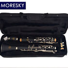 MORESKY German G Tune 18 Key Clarinet ABS Resin Body Material Nickel Plated Keys