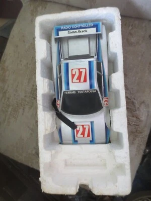 Ferrari Testarossa 1986 Radio Shack RC  27 Mhz No 60-4062 Vintage - Image 1 of 4