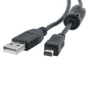  USB Data Transfer Charger Power Cable Lead for Olympus Tough 6020 1M