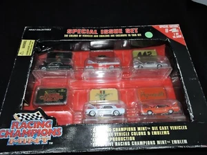 Racing Champions Mint Special Issue Set #4 Ford Plymouth Cars - Picture 1 of 4