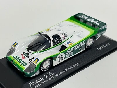 1/43 Minichamps Porsche 956L 1983 24 Ore Di Lemans Skoal 430 836516 SC134 - Immagine 1 di 4