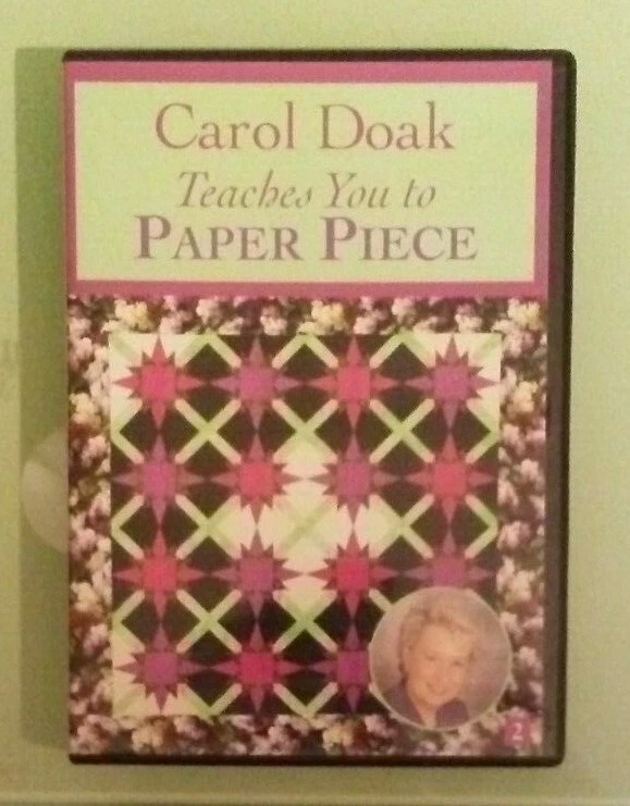 CAROL DOAK TEACHES YOU PAPER PIECE     DVD  - Image 1 of 1