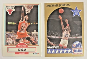 1990 Fleer #26 Michael Jordan Chicago Bulls HOF - Picture 1 of 2