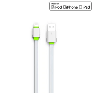 Long 2M Original 8 Pin USB Cable for iPhone 11 X XR 6 5S 5C 7 6S Data Charging - Picture 1 of 1