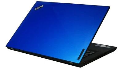 Lenovo T470 Laptop i5 8GB RAM 512GB SSD Webcam HDMI Windows 10 Pink Purple Blue - Image 1 of 4