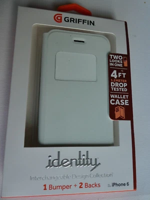 Griffin Identity cover/case 1Bumper+2Back iPhone 6 great case new,, - Image 1 of 4
