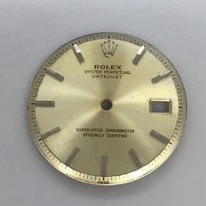 Reloj Rolex para hombre de fábrica de acero inoxidable Datejust esfera 1601 Singer - Imagen 1 de 4