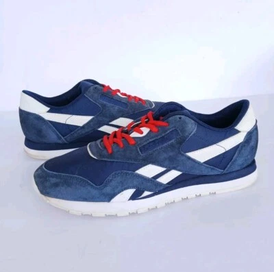 Zapatillas clásicas Reebok azul nailon para hombre talla 8 Foto 1 de 4