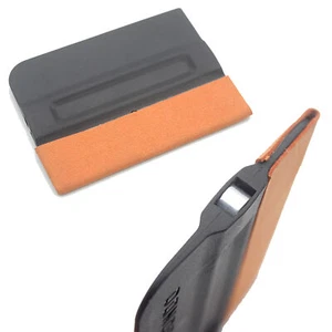 2 PCS Felt Edge Squeegee Soft Car Vinyl Wrap Application Window Tint Tool Magnet - Picture 1 of 4