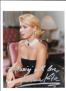 Milena Kitic | Authentic Autograph Signature Signed Card