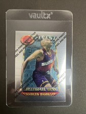 1994-95 Topps Finest CHARLES BARKLEY CB REFRACTOR w/ coating Suns #275