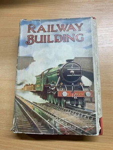 c1920s 1ST EDITION CECIL J ALLEN "RAILWAY BUILDING" TRAINS ILLUSTRATED BOOK (P4) - Picture 1 of 17