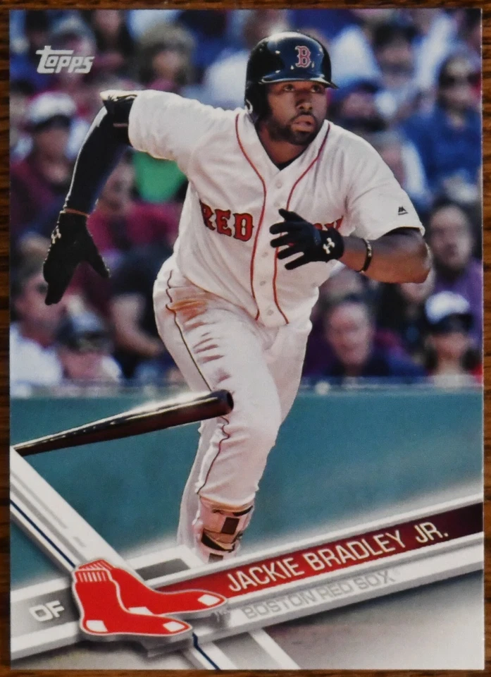2017 Topps #245 Jackie Bradley Jr. Boston Red Sox - Image 1 of 1