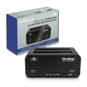 NexStar JX, USB 3.2 Gen1, Dual Bay Dock For SATA Drive With Clone Function - Picture 1 of 6