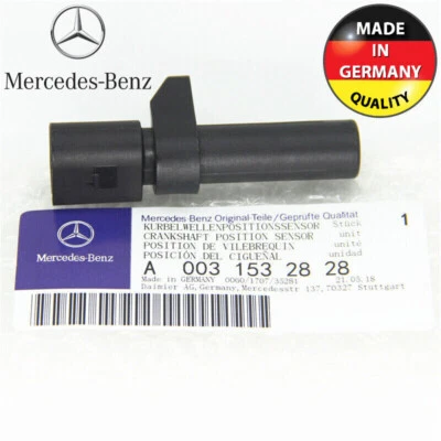 New Crankshaft Position Sensor 0031532828 for Mercedes-Benz ML320 ML350 ML430 - Imagem 1 de 4