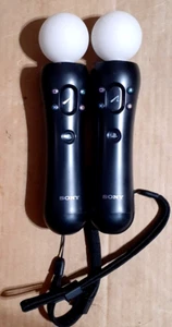 2 controladores de movimiento Sony PlayStation Move (CECH-ZCM1U) PS3 PS4 VR - Par - Imagen 1 de 1