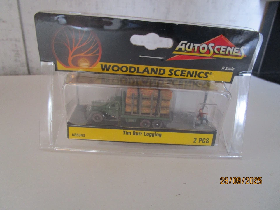 Woodland Scenics, escala N, 2 piezas AS5343 Tim Burr tala, como nuevo en OB. Foto 1 de 1