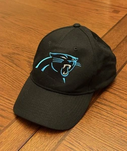 Carolina Panthers Fan Favorite Black Hat Adjustable NWOT Cap - Picture 1 of 10